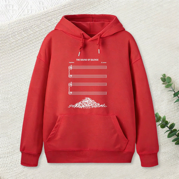 The Sound Of Silence Music Sheets Inkestyle Hoodie