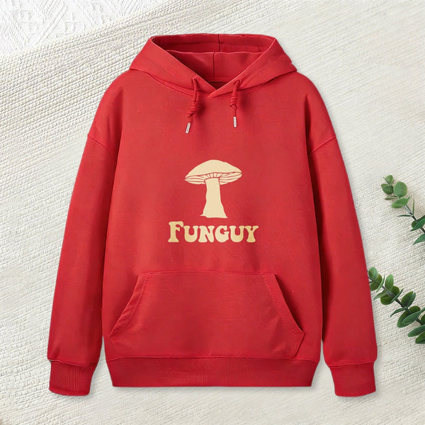 Fungi Fun Guy Funny Geek Nerd Inkestyle Hoodie