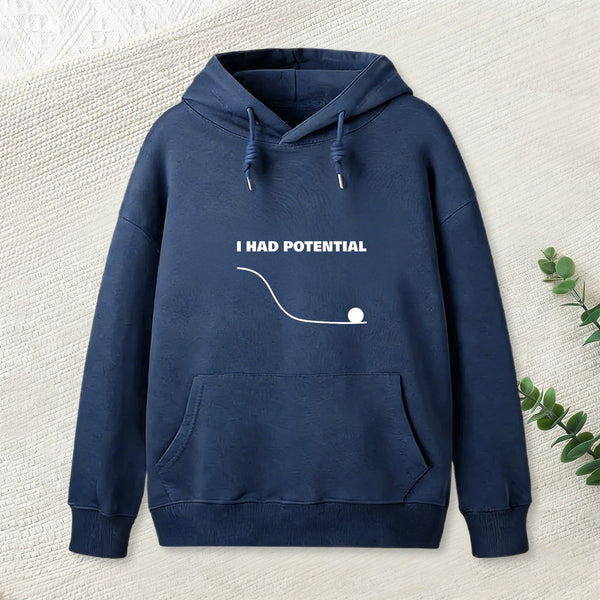 I Had Potential Geek Science Inkestyle Hoodie