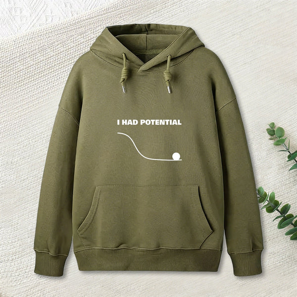 I Had Potential Geek Science Inkestyle Hoodie