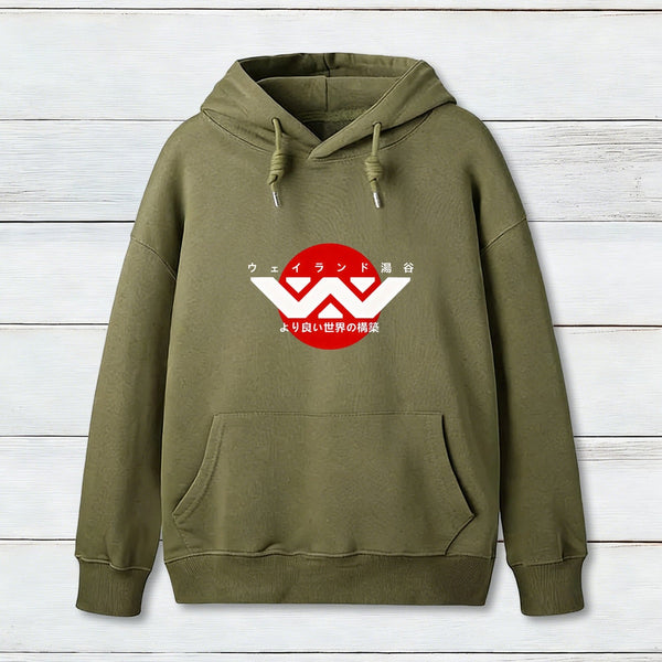Weyland Yutani Japanese Logo Inkestyle Hoodie