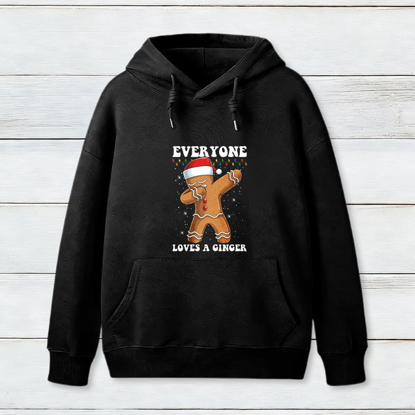 Gingerbread Dabbing Dance Christmas Inkestyle Hoodie