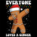 Gingerbread Dabbing Dance Christmas Inkestyle Hoodie