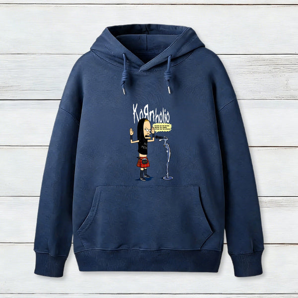 Nu Metal Rock Band Cartoon Parody Inkestyle Hoodie
