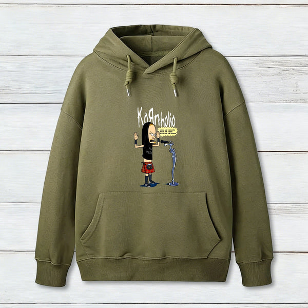Nu Metal Rock Band Cartoon Parody Inkestyle Hoodie
