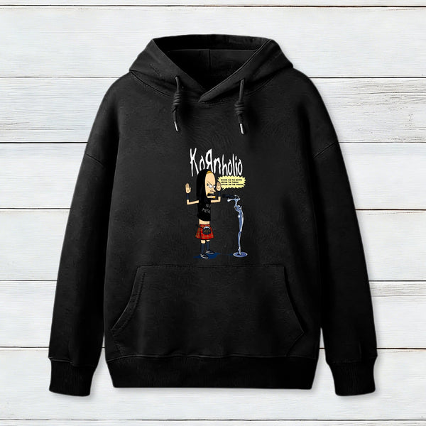 Nu Metal Rock Band Cartoon Parody Inkestyle Hoodie