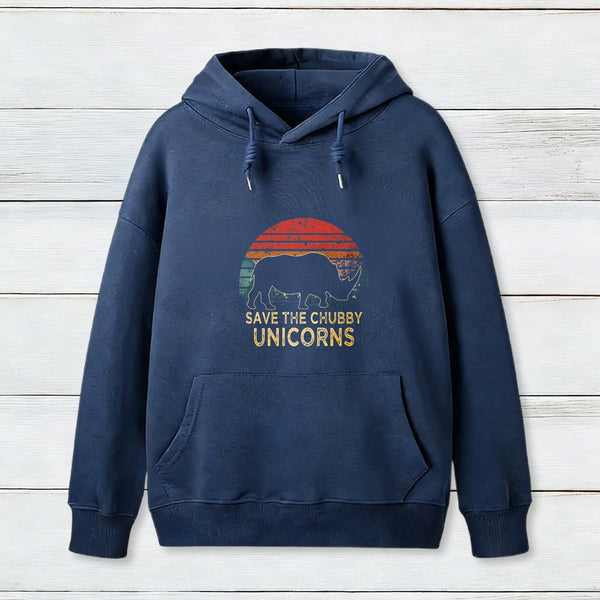 Save The Chubby Unicorns Inkestyle Hoodie