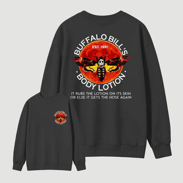 Horror Movie Print Unisex Halloween Retro Sweatshirt
