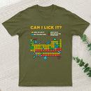 Can I Lick It Periodic Table Inkestyle T-Shirt