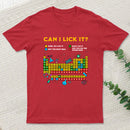 Can I Lick It Periodic Table Inkestyle T-Shirt