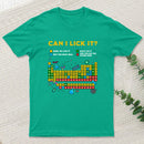 Can I Lick It Periodic Table Inkestyle T-Shirt