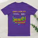 Can I Lick It Periodic Table Inkestyle T-Shirt