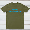 Music by John Williams Geek T-Shirt