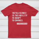 Intelligence - Stephen Hawking Science Nerd T-Shirt
