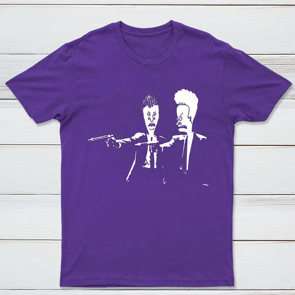 Beavis And Butthead Pulp Fiction Nerd T-Shirt