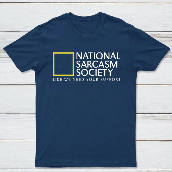 National Sarcasm Society Nerd T-Shirt