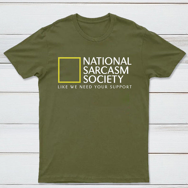National Sarcasm Society Nerd T-Shirt