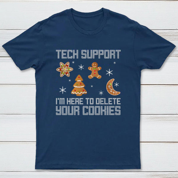 Funny Christmas Tech Support Computer Programmer InkeStyle T-Shirt