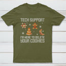 Funny Christmas Tech Support Computer Programmer InkeStyle T-Shirt