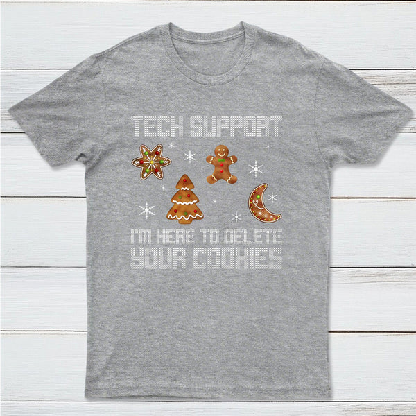 Funny Christmas Tech Support Computer Programmer InkeStyle T-Shirt