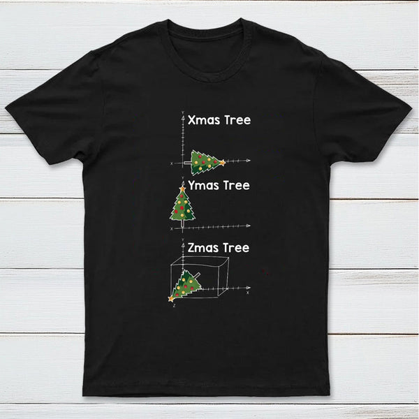 Math Christmas Tree T-Shirt