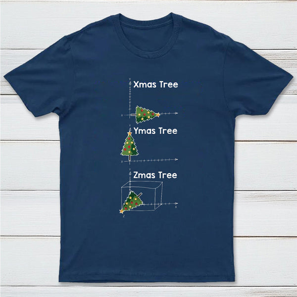 Math Christmas Tree T-Shirt