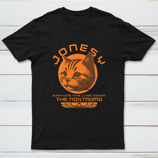 Jonesy Surviving Nine Lives Aboard The Nostromo InkeStyle T-Shirt
