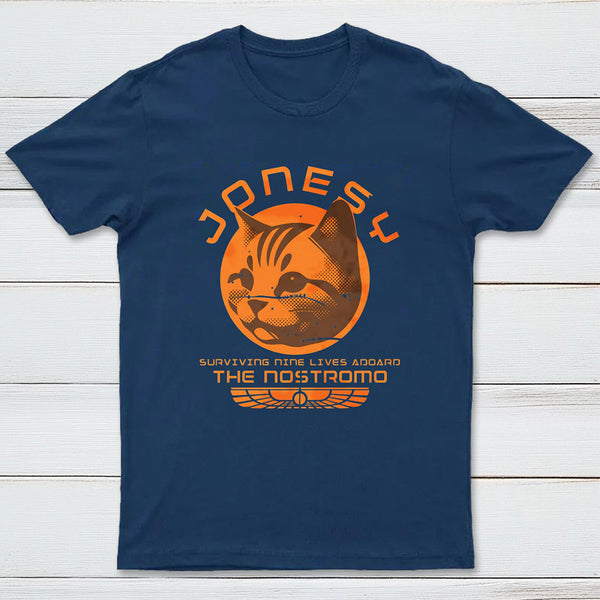 Jonesy Surviving Nine Lives Aboard The Nostromo InkeStyle T-Shirt