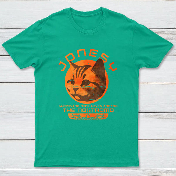 Jonesy Surviving Nine Lives Aboard The Nostromo InkeStyle T-Shirt