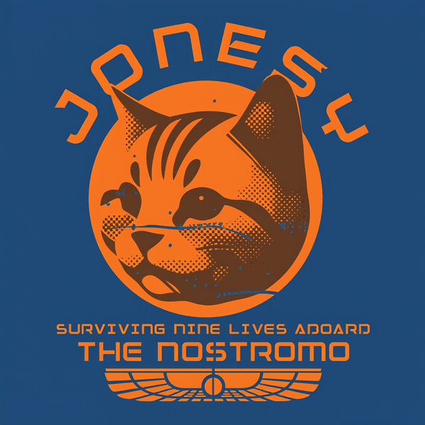 Jonesy Surviving Nine Lives Aboard The Nostromo InkeStyle T-Shirt
