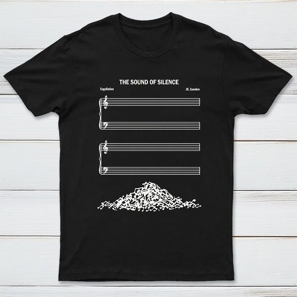 The Sound Of Silence Music Sheets Inkestyle T-Shirt