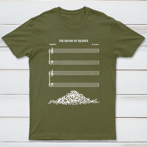 The Sound Of Silence Music Sheets Inkestyle T-Shirt
