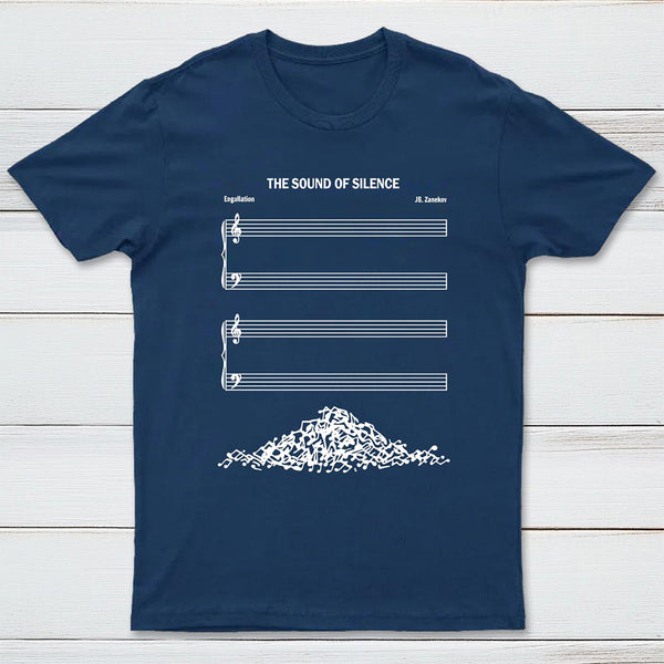 The Sound Of Silence Music Sheets Inkestyle T-Shirt