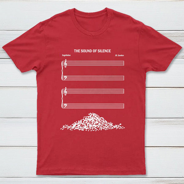 The Sound Of Silence Music Sheets Inkestyle T-Shirt