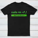 Sudo Linux Programming Command InkeStyle T-Shirt