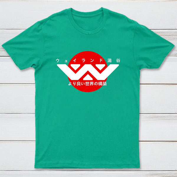 Weyland Yutani Japanese Logo InkeStyle T-Shirt