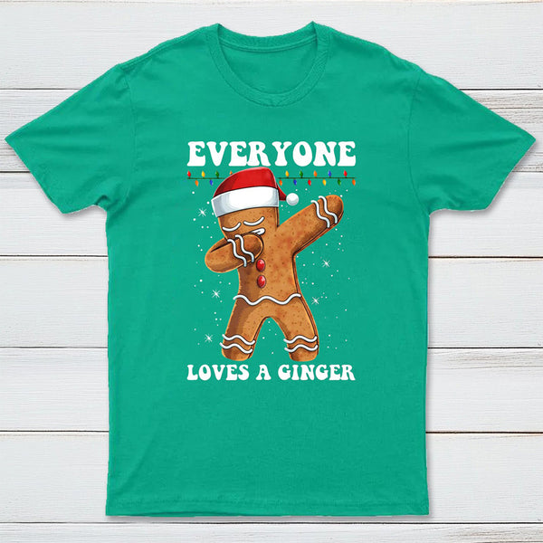Gingerbread Dabbing Dance Christmas T-Shirt