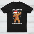 Gingerbread Dabbing Dance Christmas T-Shirt