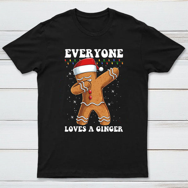 Gingerbread Dabbing Dance Christmas T-Shirt