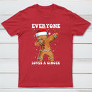 Gingerbread Dabbing Dance Christmas T-Shirt