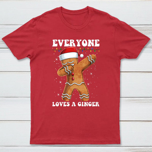 Gingerbread Dabbing Dance Christmas T-Shirt
