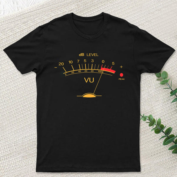 Volume VU Meter Vintage T-Shirt