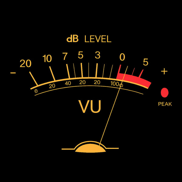 Volume VU Meter Vintage T-Shirt