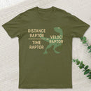 Equations Of Motion Science Velociraptor T-Shirt