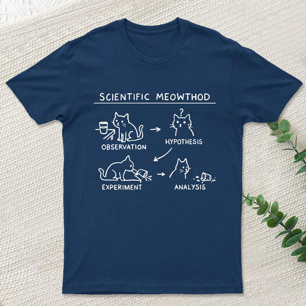 Scientific Meowthod Geek T-Shirt