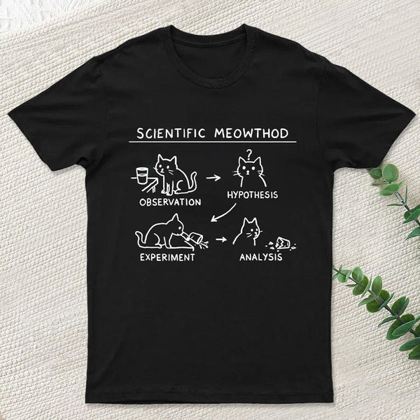 Scientific Meowthod Geek T-Shirt