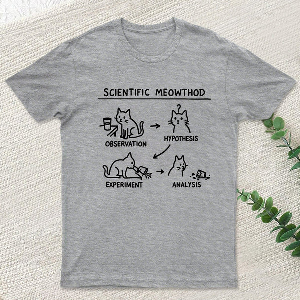 Scientific Meowthod Geek T-Shirt