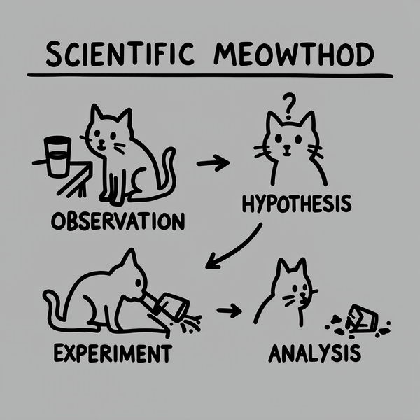 Scientific Meowthod Geek T-Shirt