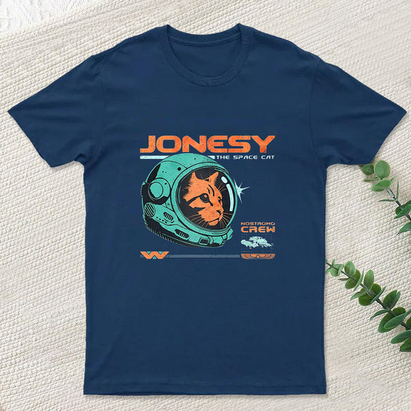 Jonesy The Space Cat Geek T-Shirt