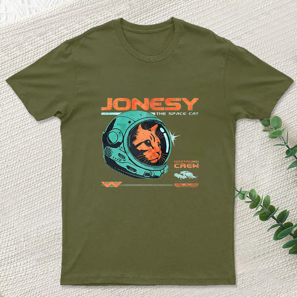 Jonesy The Space Cat Geek T-Shirt